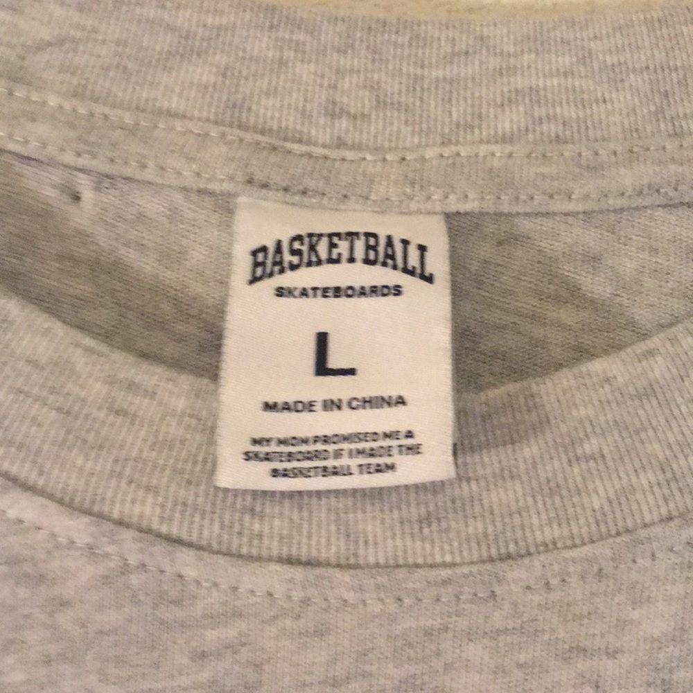 *SOLD*Basketball Skateboards Long Sleeve Top - Picture 6 of 6